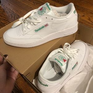 Reebok Club C 85 in White/Green